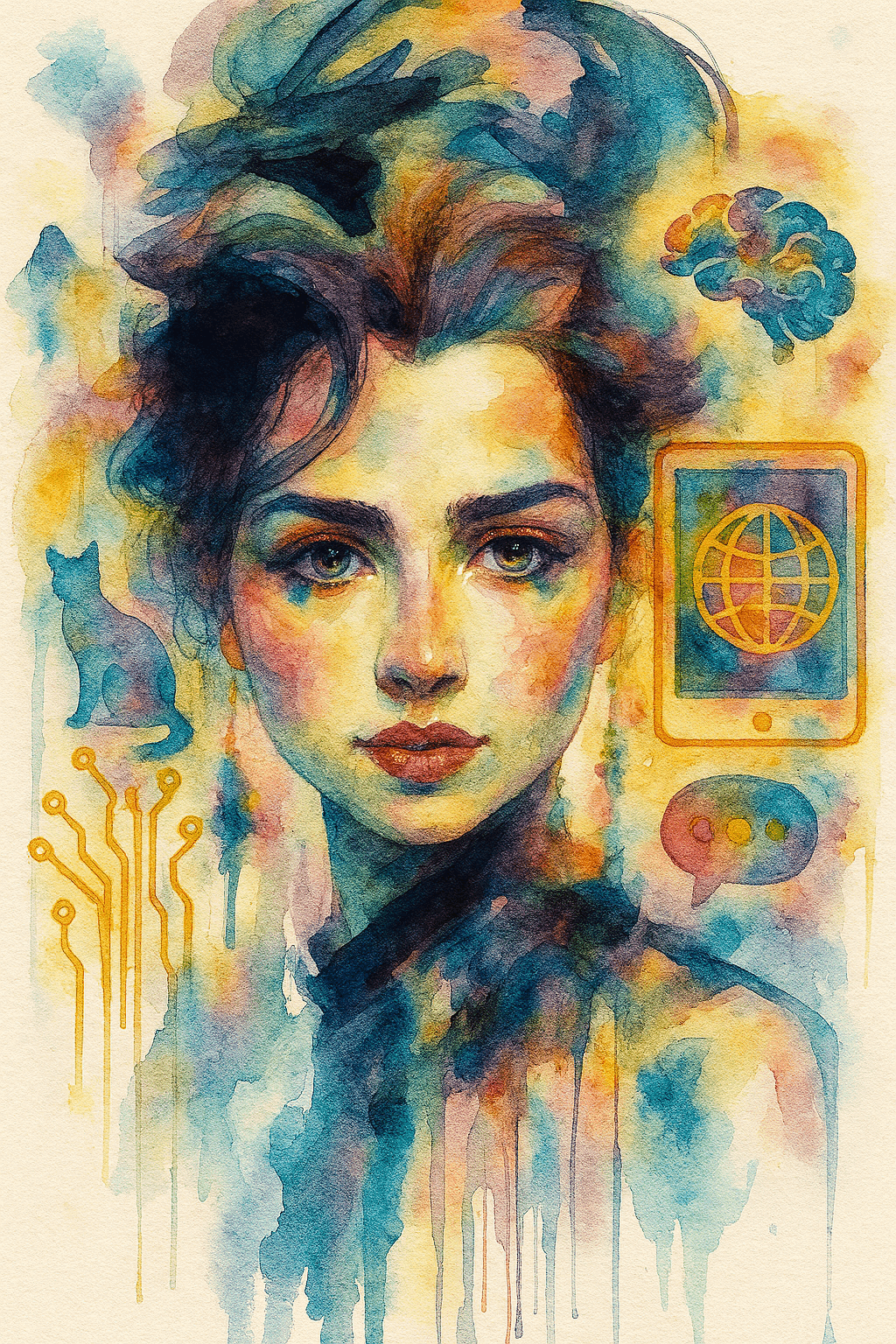 Digital Humanities visual artwork