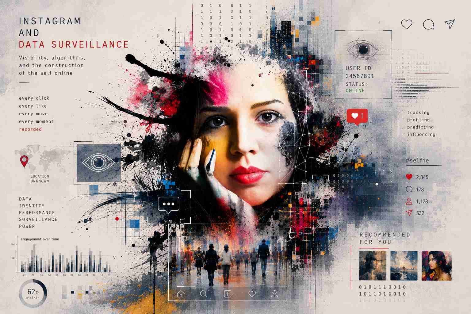 Instagram and Data Surveillance visual study